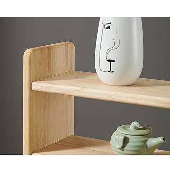 Amazon.co.jp: MJKQ9 ブックスタンド 木製 53*17*48 卓上ラック